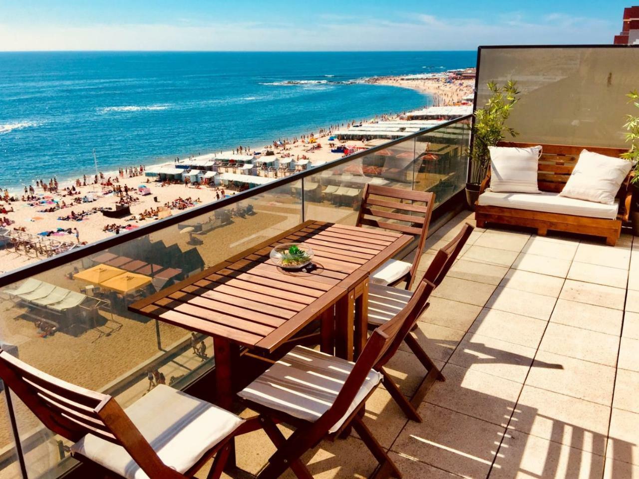 Front Beach Apartment Póvoa de Varzim Exteriér fotografie